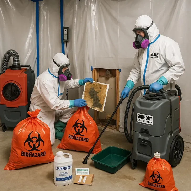 Contaminated Water Handling Protocols process in South Park Township, PA