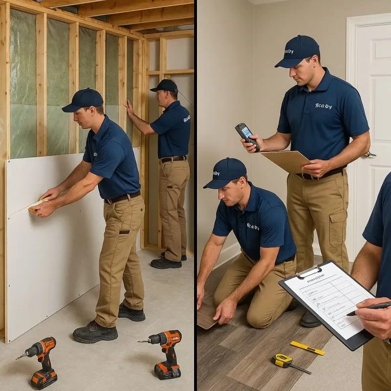 Repairs and Reconstruction process in South Park Township, PA